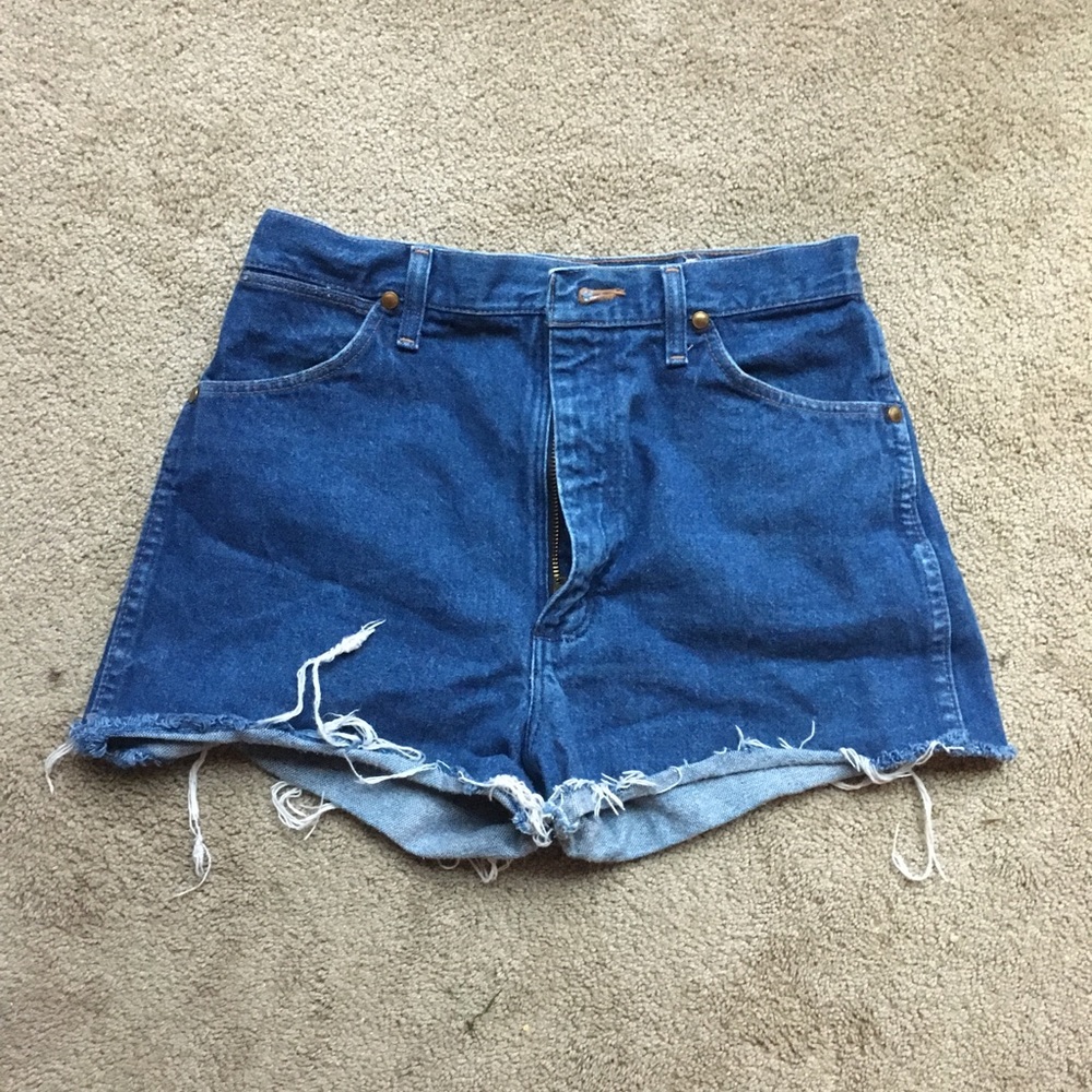 WRANGLERS cut off shorts. Excellent condition.